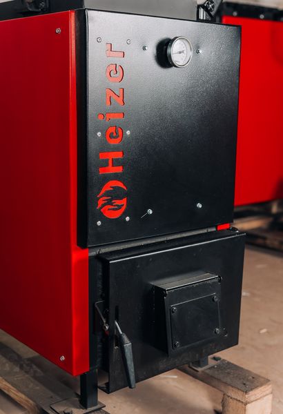 Котел горбова 7 кВт шахтний Heizer Opti 3285 фото