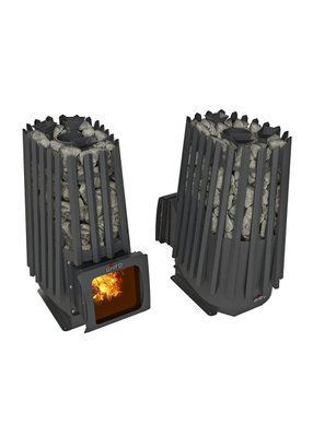 Дровяная печь для бани Grill'D Cometa 350 Vega Short Window Max Grill'D Cometa 350 Vega фото
