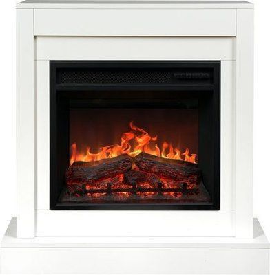 Электрокамин Aflamo Vigo Modern белый,без столешницы+ LED 60 3D Aflamo Vigo Modern фото