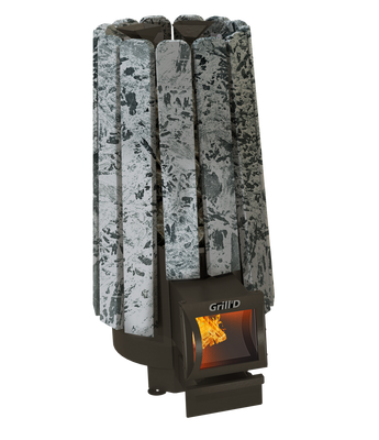 Дровяная печь для бани Grill'D Cometa 180 Vega Short Stone Grill'D Cometa 180 Vega фото