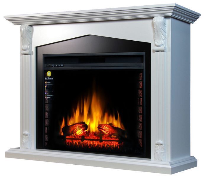 Каминокомплект ArtiFlame PRAGA AF33 БЕЛЫЙ БЬЯНКО PRAGA AF33 WB фото