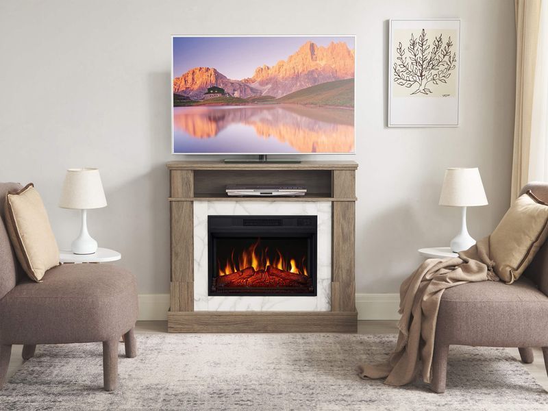 Електрокамін ArtiFlame For Living AF23S дуб сірий For Living AF23S дуб сірий фото