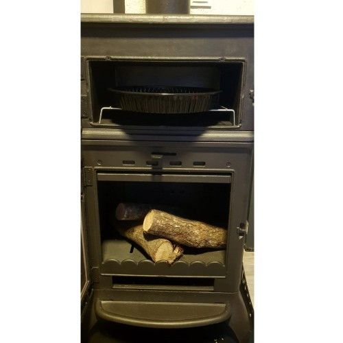 Чугунная печь Flame Stove MODENA OVEN с духовкой FS-023 фото
