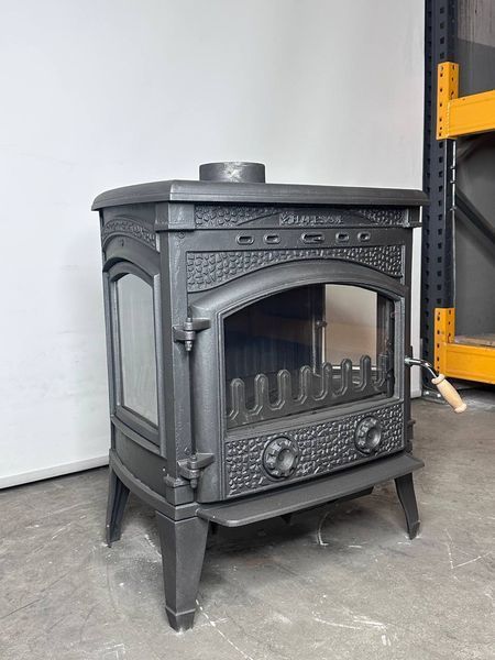 Чавунна піч-камін Flame Stove Sirius Midi з бічними дверцятами Flame Stove Sirius Midi  фото
