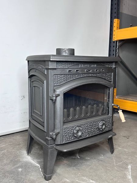 Чавунна піч-камін Flame Stove Sirius Midi з бічними дверцятами Flame Stove Sirius Midi  фото