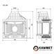 Каминная топка KAWMET W3 трехсторонняя (16,7 kW) KAWMET W3 трехсторонняя фото 5