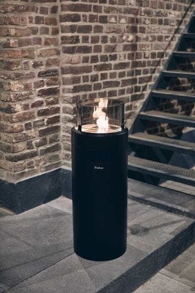 Вуличний газовий камін Enders NOVA LED L Black, 2.5 кВт 5601 фото