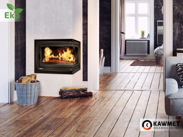 Каминная топка KAWMET W17 с правым боковым стеклом (16.1 kW) EKO KAWMET W17PB (16.1kW) EKO фото