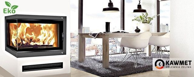 Камінна топка KAWMET W17 Dekor ліва бічна (16.1 kW) EKO KAWMET W17 (16.1 kW) EKO фото